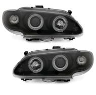 Кристални фарове Renault Megane / Scenic 3/5вр. (96-99) - черни
