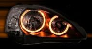 Кристални фарове  OPEL CORSA  C (2001-2006) - черни