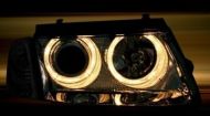Кристални фарове  Angel Eyes VW PASSAT 3B/ B5 (1997-2000)  - хром