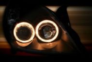 Кристални фарове  OPEL VECTRA C / SIGNUM (05-09) - черни