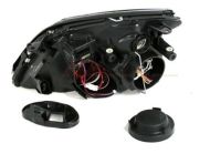 Кристални фарове за Opel Vectra C (2002-2005) - хром