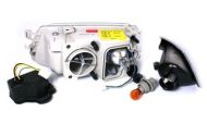 Кристални фарове  Angel Eyes OPEL ASTRA F (1991-1999) - хром