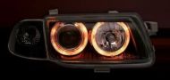 Кристални фарове  Angel Eyes OPEL ASTRA F (1991-1999) - хром