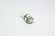 Лед крушки тип T10 с 5 SMD диода 6000K