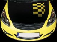 Кристални фарове  OPEL CORSA  D (2006-2010) - черни