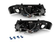 Кристални фарове  Angel Eyes VW PASSAT 3B/ B5 (97-00)  - хром