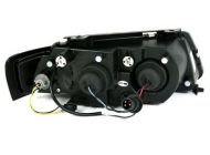 Кристални фарове  Angel Eyes VW PASSAT 3B/ B5 (1997-2000)  - черни