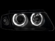 Кристални фарове  Angel Eyes VW PASSAT 3B/ B5 (1997-2000)  - черни