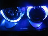 Кристални фарове  Angel Eyes VW PASSAT 3B/ B5 (1997-2000)  - черни