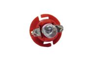 Лед крушки тип B8.4D 12V / 2W червен