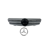 Решетка за Mercedes CLK W209 (2002+) - хром