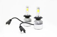 Лед крушки - Led система Н7 за фарове S2 - 30 800 Лукса, 18W - COB 6000K - 300% повече светлина