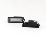 Плафони за задния номер за VW GOLF 5,6,7 CANBUS / POLO 6R / PASSAT 3C CC / - с 18 ярки диода, 76x27 mm