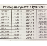 Метални вериги за сняг - размер 80 за 13