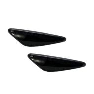 Диодни мигачи за калник за Mazda 2, 3, 5 (2003-2010), MPV (2003-2006) - опушени с бягащ мигач