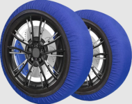 Текстилни вериги за сняг Streetech - син цвят - размер L - 2бр.