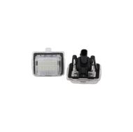 Плафони за задния номер за Mercedes W204 / W212 / C207 / W221 - с оригинална букса, 44x30 mm