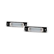 Плафони за осветление на задния номер за Mercedes W124 Combi / R129 SL (1989-2001), 97x23 mm
