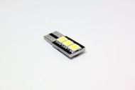 Лед крушки тип T10 с 3 SMD диода от една страна - Canbus