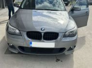 Предна броня за BMW E60 / E61 (2003-2010) - М-TECH Дизайн с 24mm. отвори и тапи за тях - грундирана