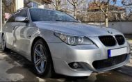 Предна броня за BMW E60 / E61 (2003-2010) - М-TECH Дизайн с 24mm. отвори и тапи за тях - грундирана